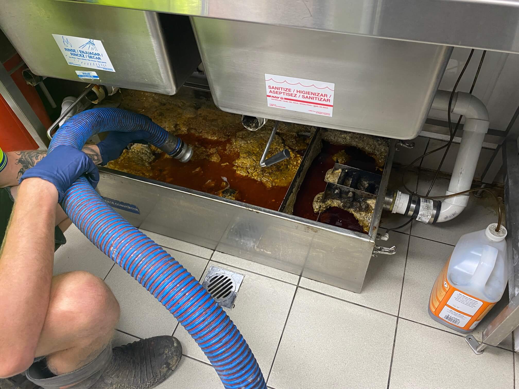 Grease Trap Cleaning in Fredericksburg